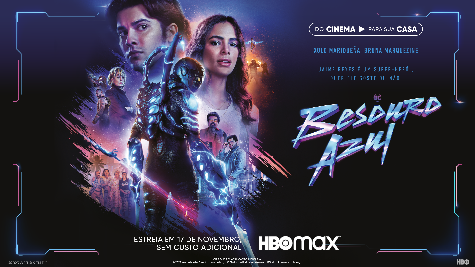 Besouro Azul já está disponível para assistir na HBO Max